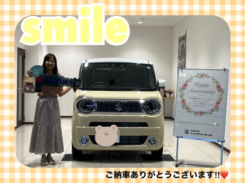 ワゴンRスマイルご納車式